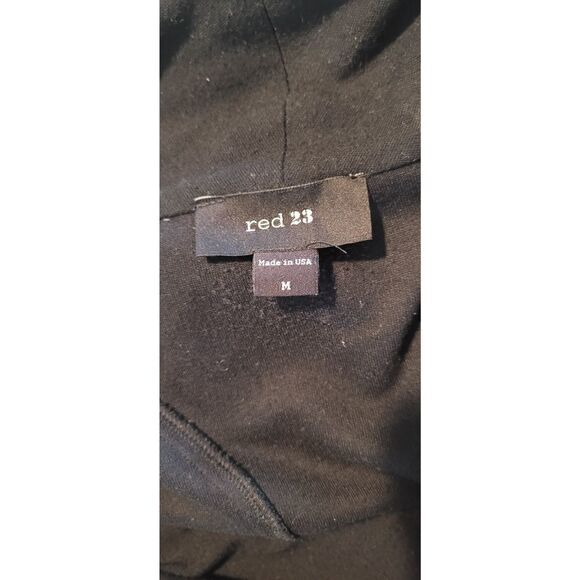 Red 23 Black Long Sleeve Zip up  Cardigan size Medium - Picture 5 of 7